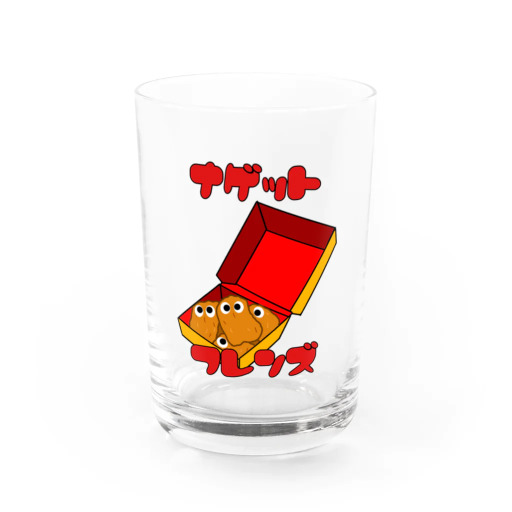 ヘンテコデザイン専門店　SYUNLABOのナゲットフレンズ Water Glass :front