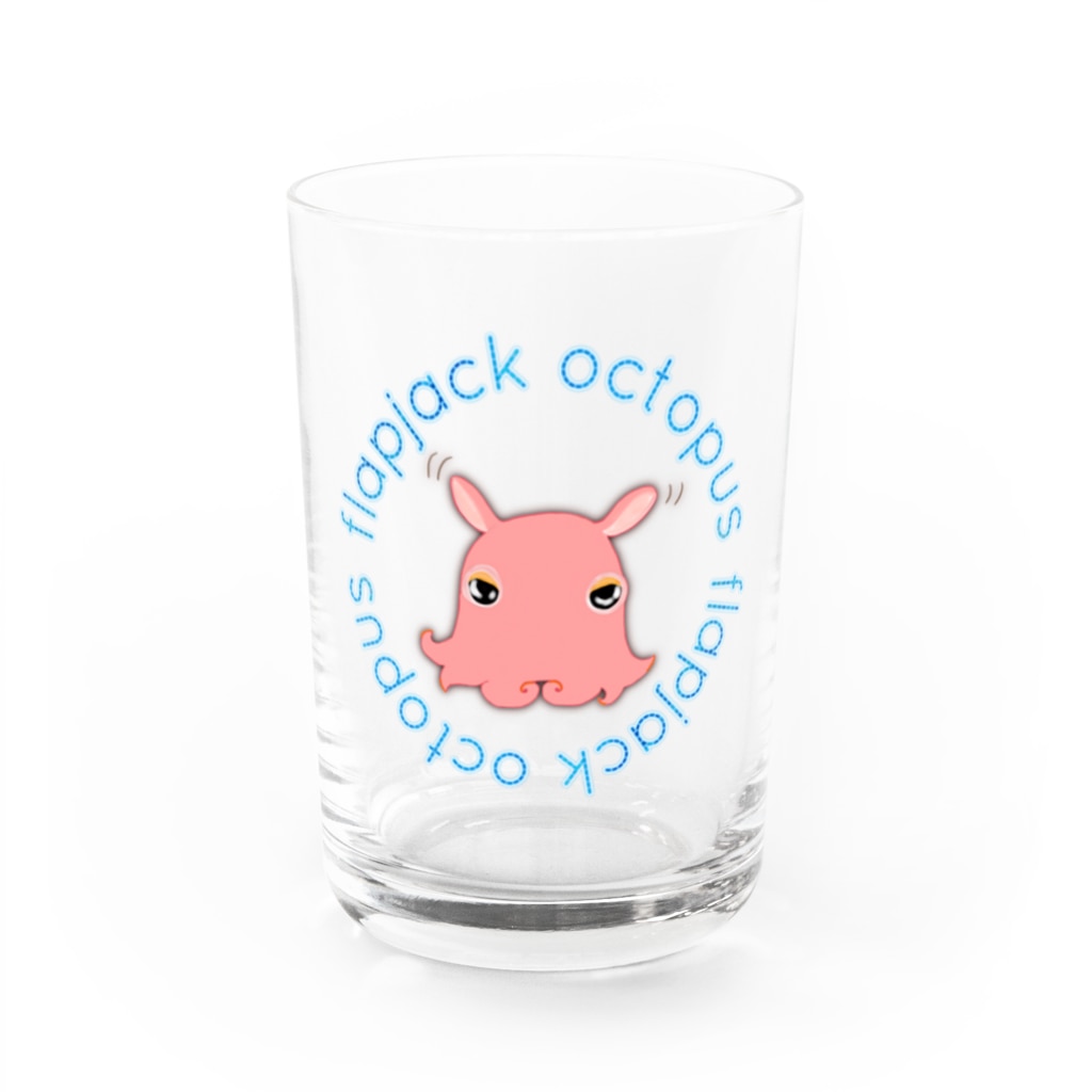 Flapjack Octopus メンダコ 英語バージョン Water Glass By Lalahangeul Konohana Suzuri