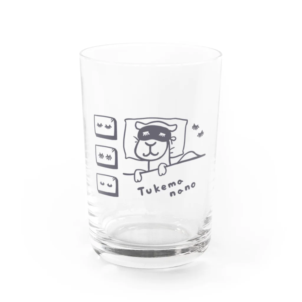 Andiamoのつけまなの Water Glass :front