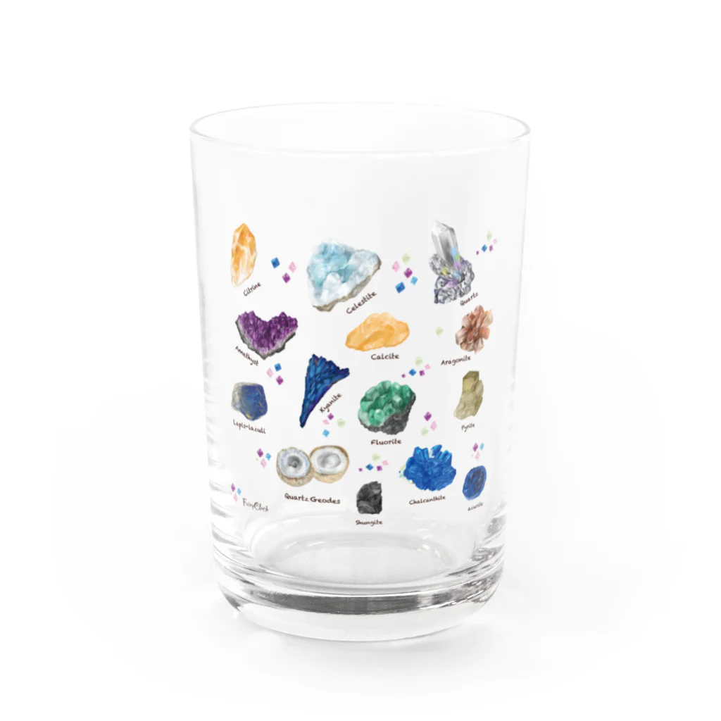 フェアリークロッホのフェアリークロッホの鉱物コレクション Water Glass :front