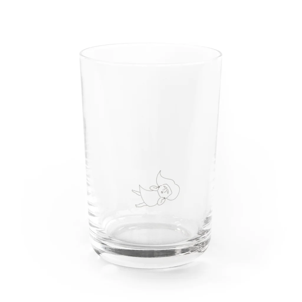 きこぽぽの夢見る Water Glass :front