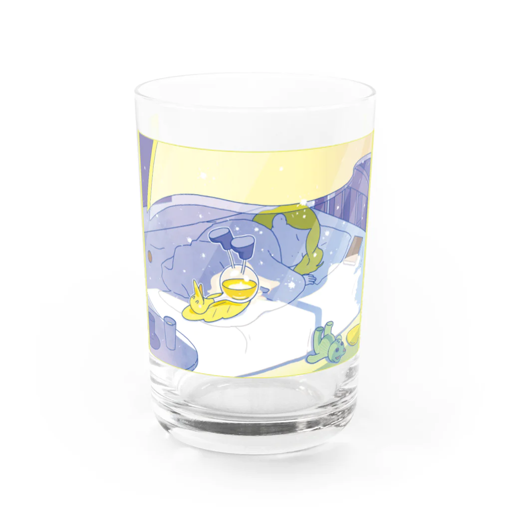 TOAのビールのグッズの【セゾン】ビールラベル風ミニポーチ Water Glass :front