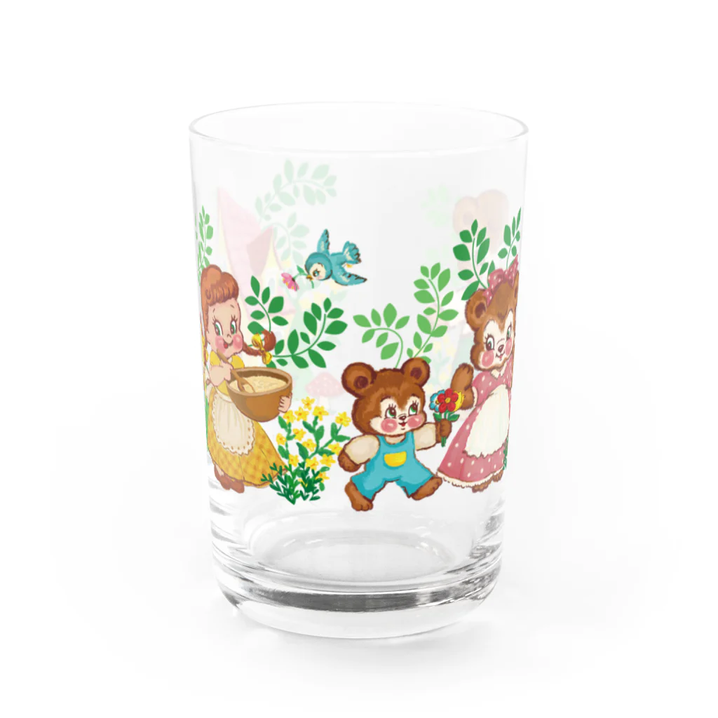 　Ma cocotte （まここっと）のベアファミリー Water Glass :front