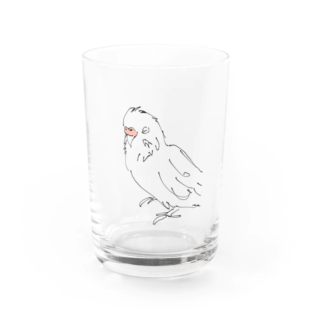 gize.t.のねるいんこ Water Glass :front