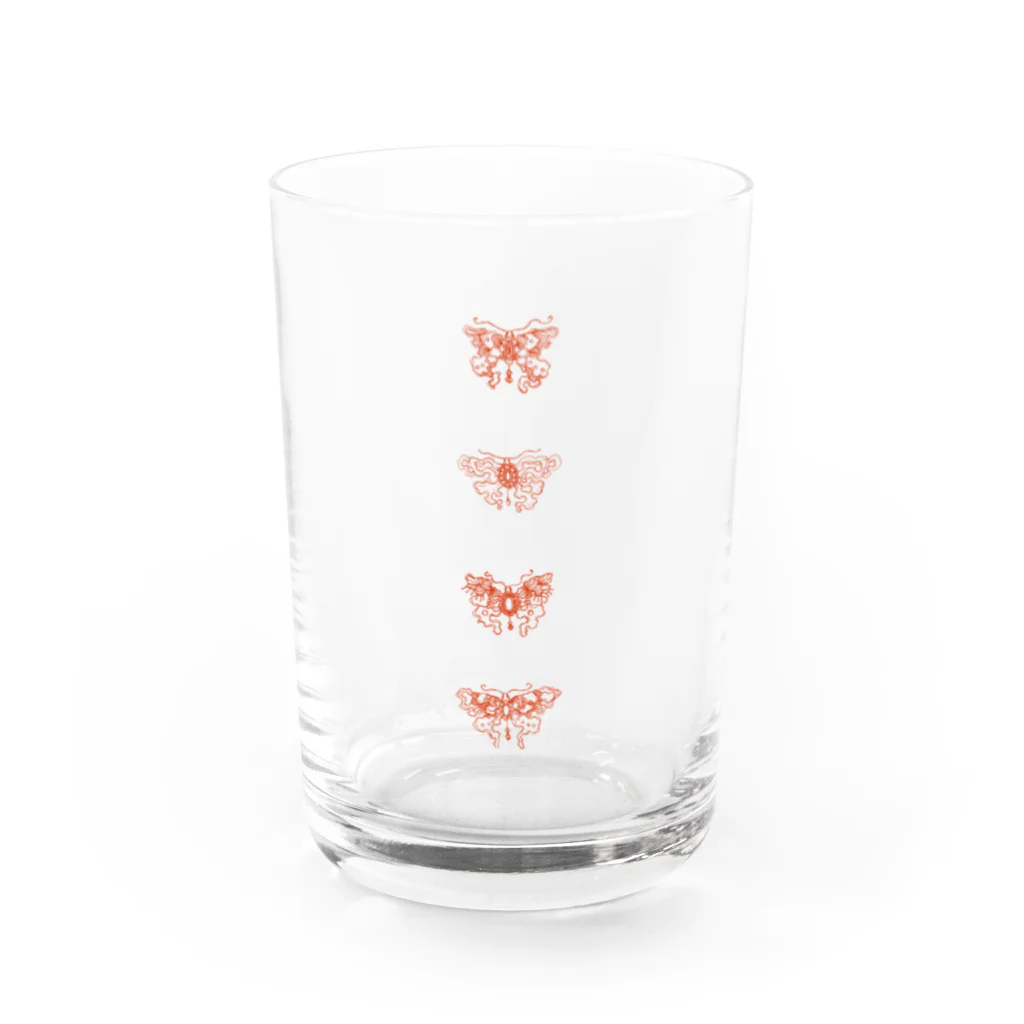 水井晴香の蝶々蝶々 Water Glass :front