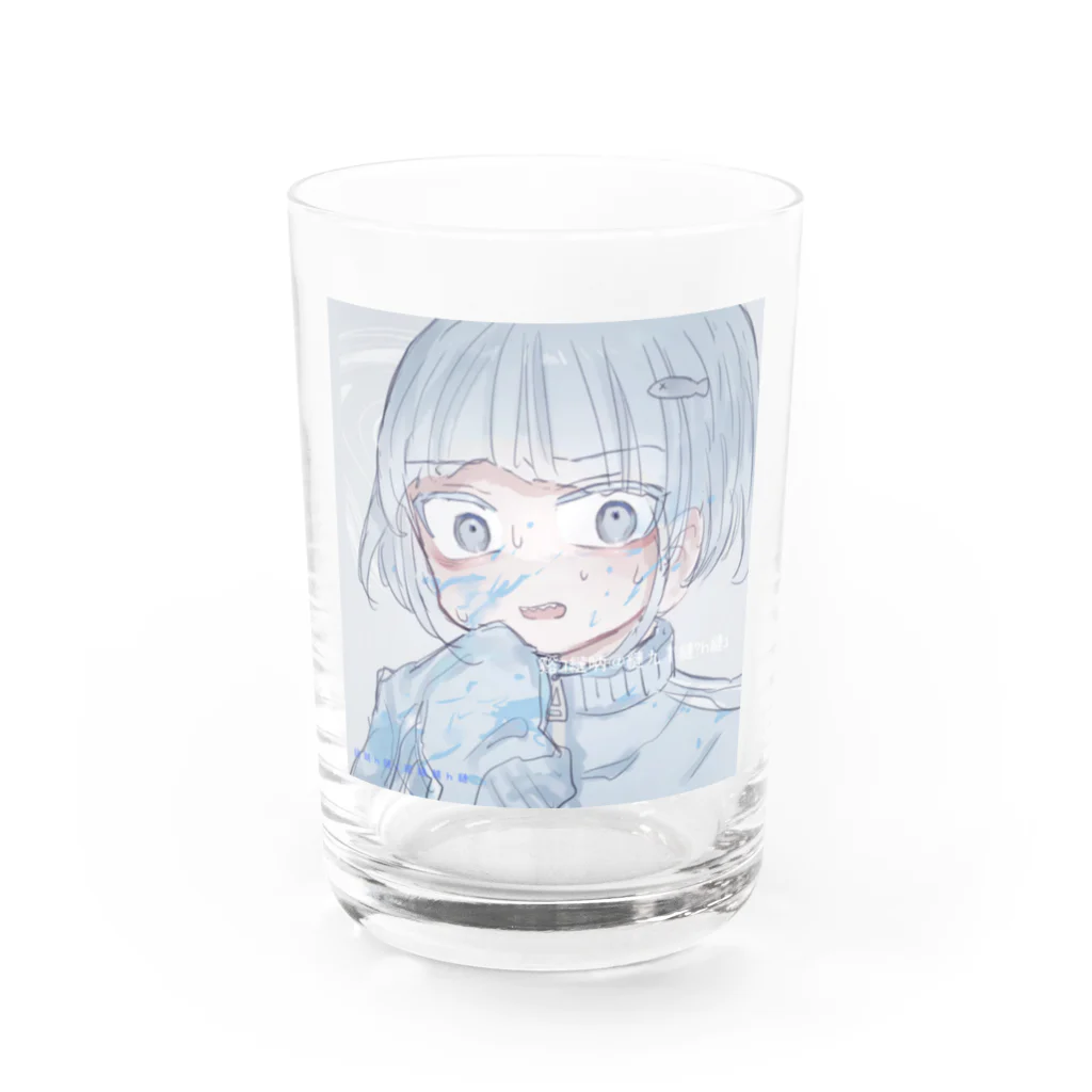 あくむ病院の浮遊。 Water Glass :front