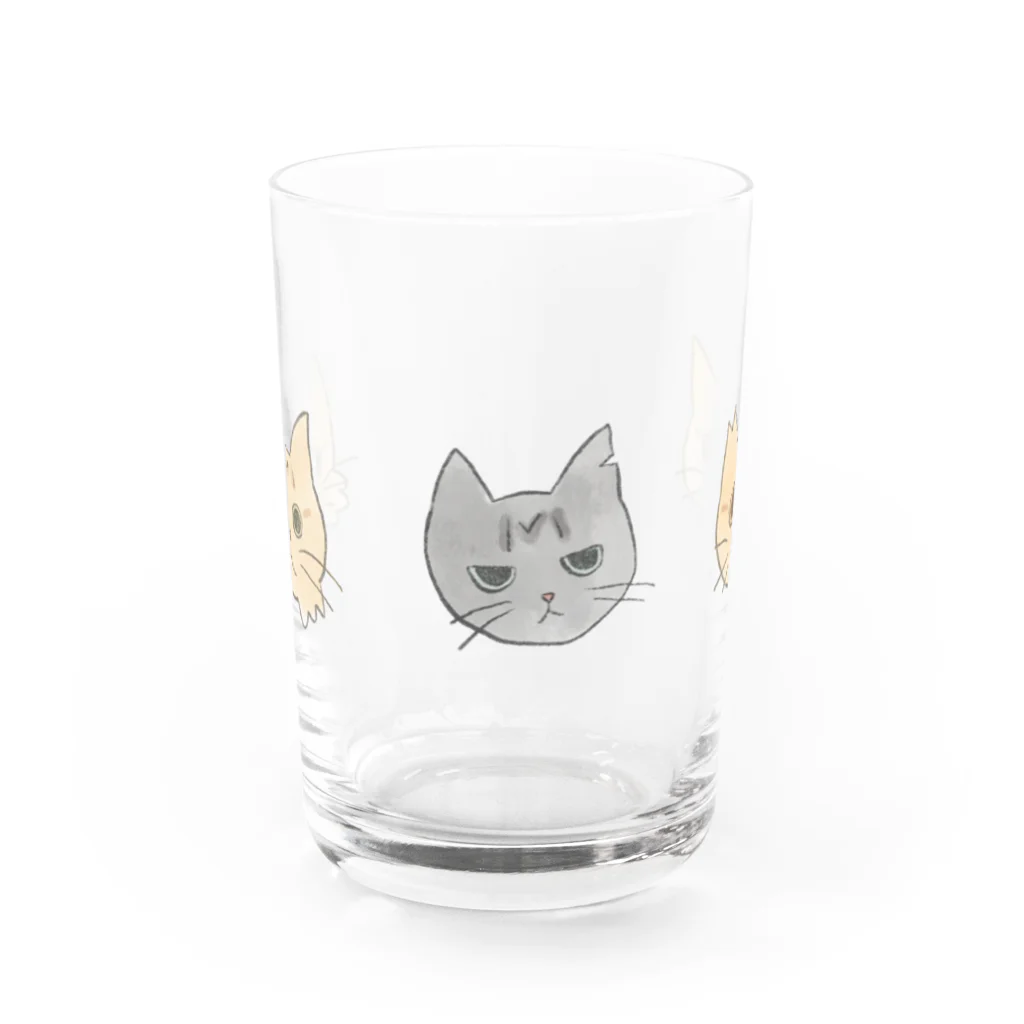 n__j9のそじまよきにゃー Water Glass :front