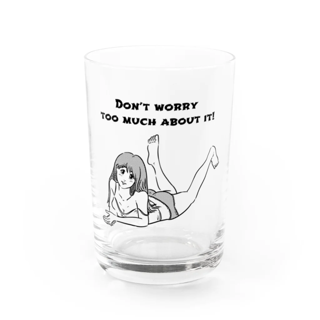 AKKAAAKOOONのきれいなお姉さん Water Glass :front