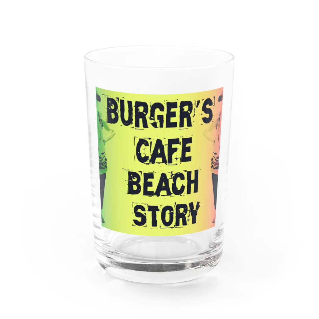 バーガーズカフェビーチストーリーのBeach Story / ビーチストーリー Water Glass :front