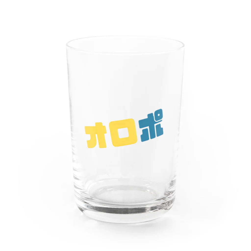 U-MANのオロポ！ Water Glass :front