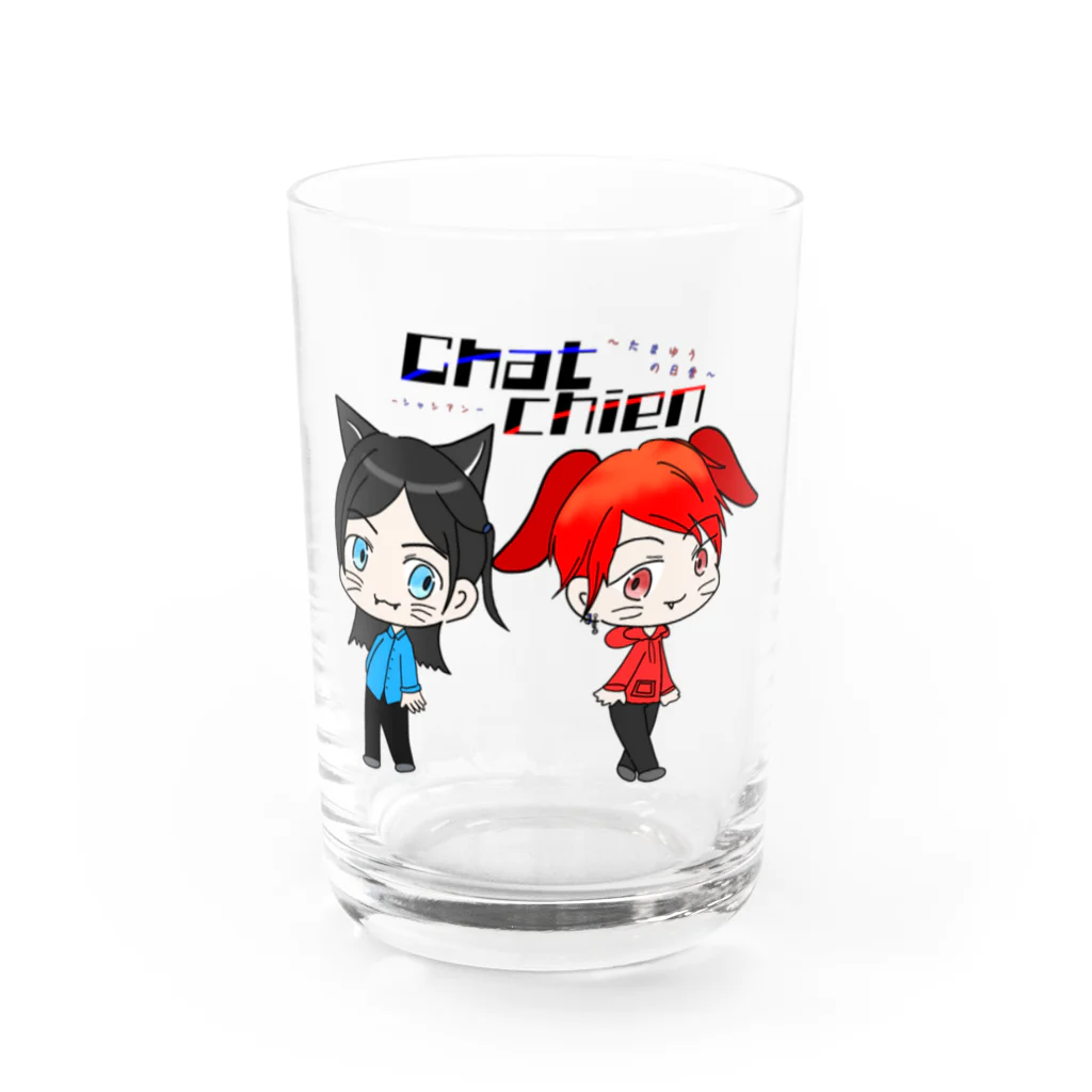 Chatchien-ｼｬｼｱﾝ-のChatchien-ｼｬｼｱﾝ- Water Glass :front