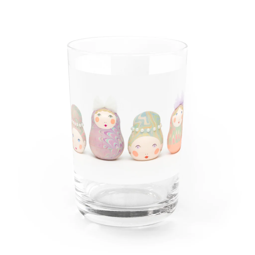 murmur in the SodaのMarbleshkas in line Water Glass :front