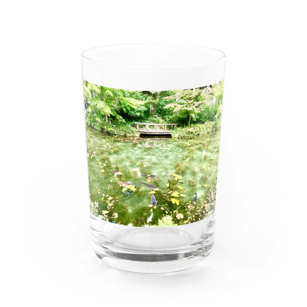 Shin Beethovenのモネの池 Water Glass :front