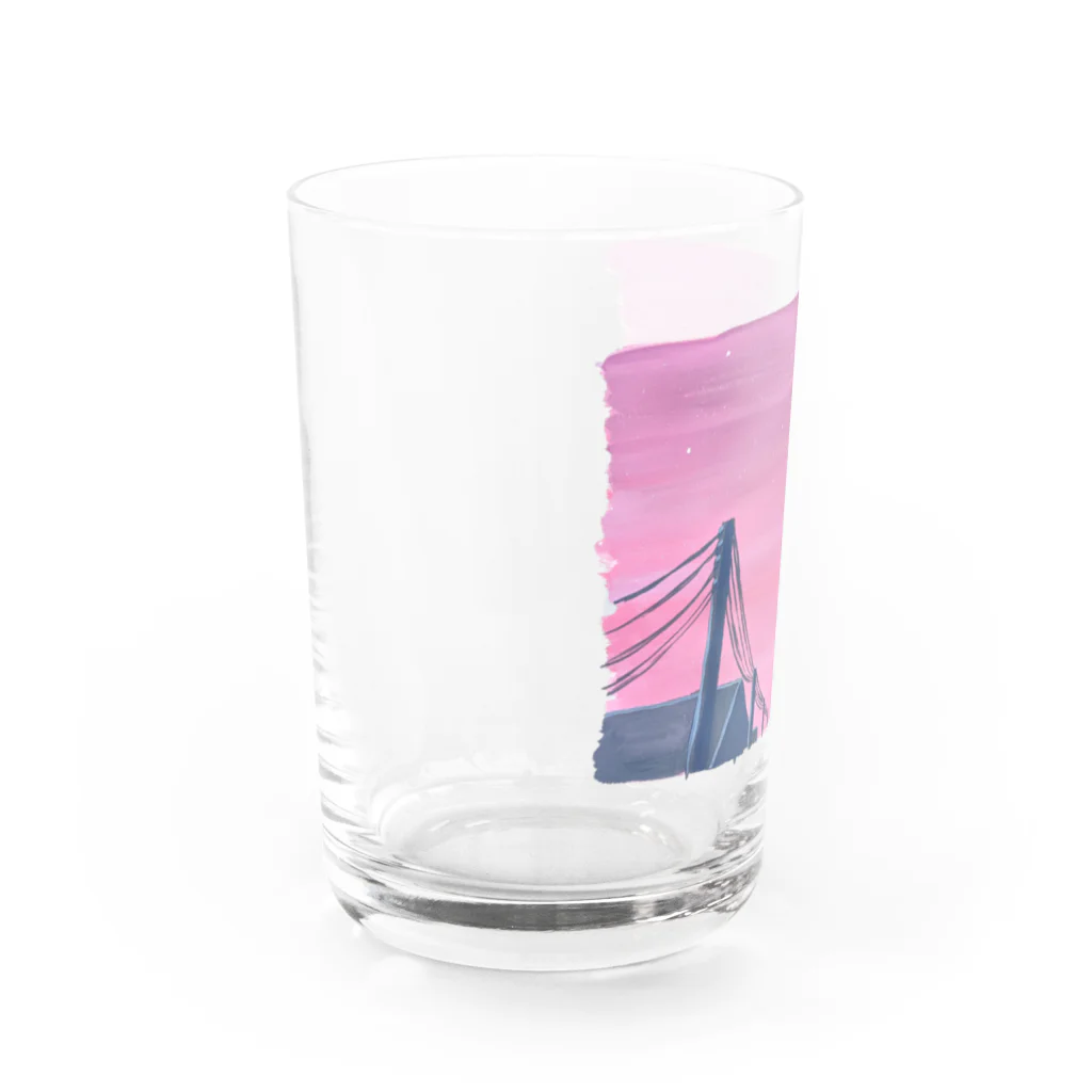 美夜乃闇の夢見心地 月に Water Glass :left