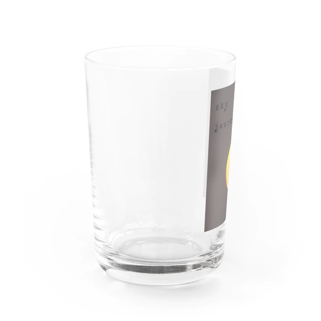 sky journeyのmoon Water Glass :left