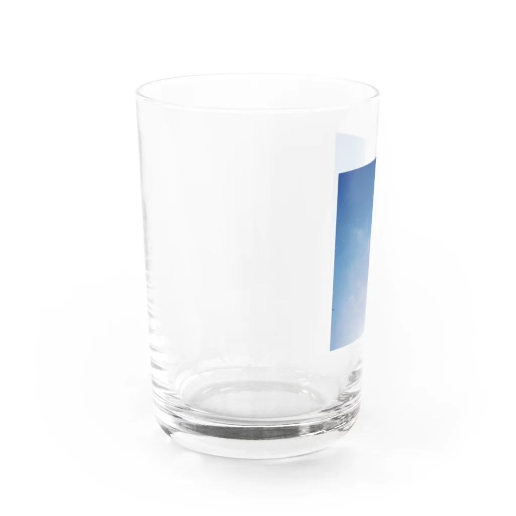 Mitsuyoの猿田彦の神/ The god of Sarutahiko Water Glass :left