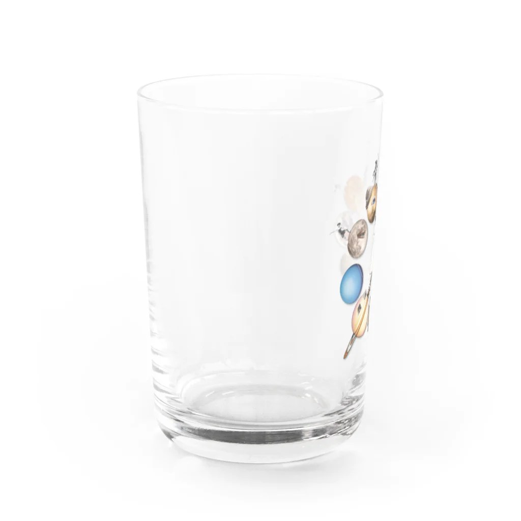 Leirion Hand Creationのspace dance Water Glass :left