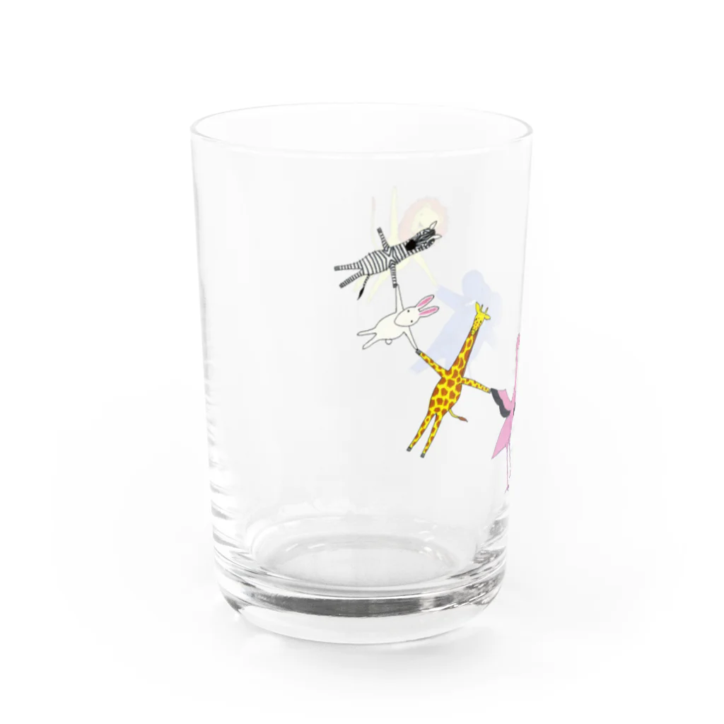 Daisuke.worldのみんな仲良し Water Glass :left