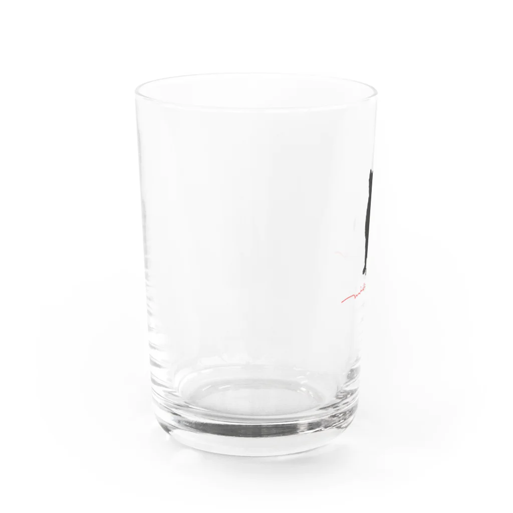 黒犬はよそ見しがちのウィルクシー② Water Glass :left