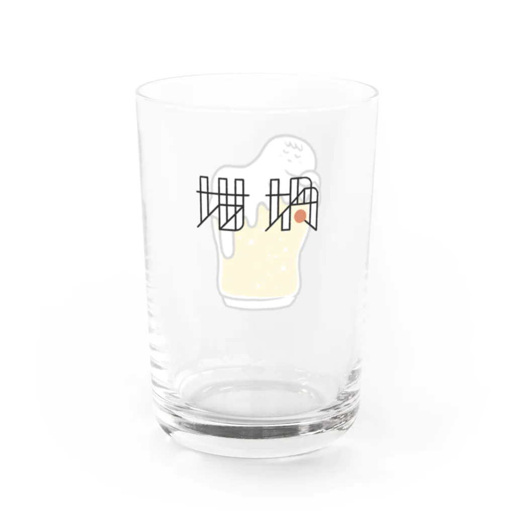 しにょの店のFANFAN / SNOOZE Water Glass :left