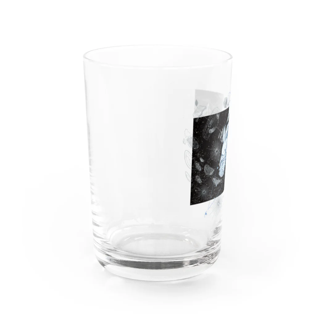 雨上がりの合図のリーブ ミー アローン Water Glass :left