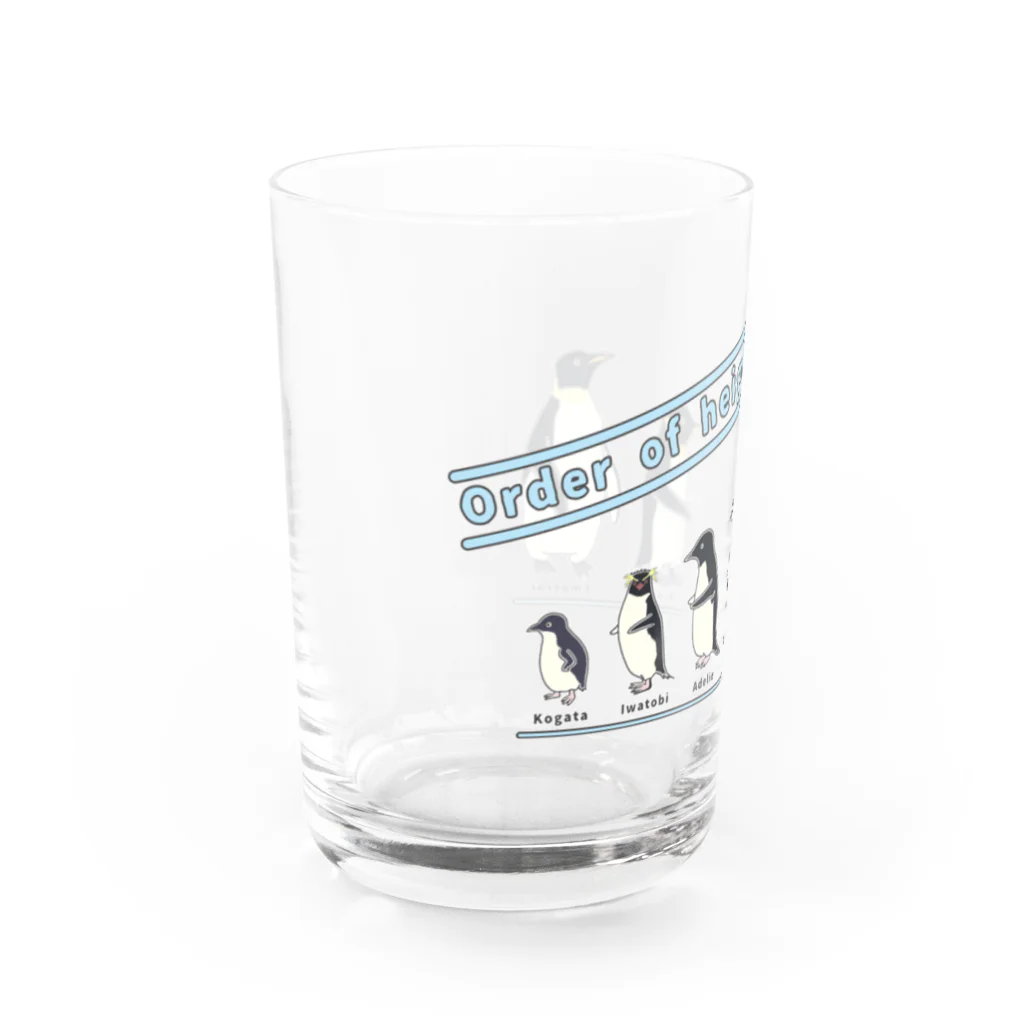 Cocotte Mottoのペンギン、前へならえ　#１ Water Glass :left
