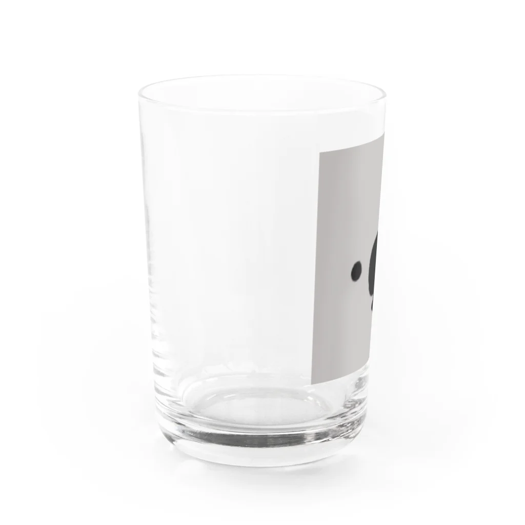 Rutaoの寄りすぎのこあら Water Glass :left