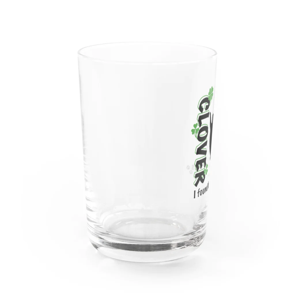 MegSan's free design🌷のラッキーな猫 Water Glass :left