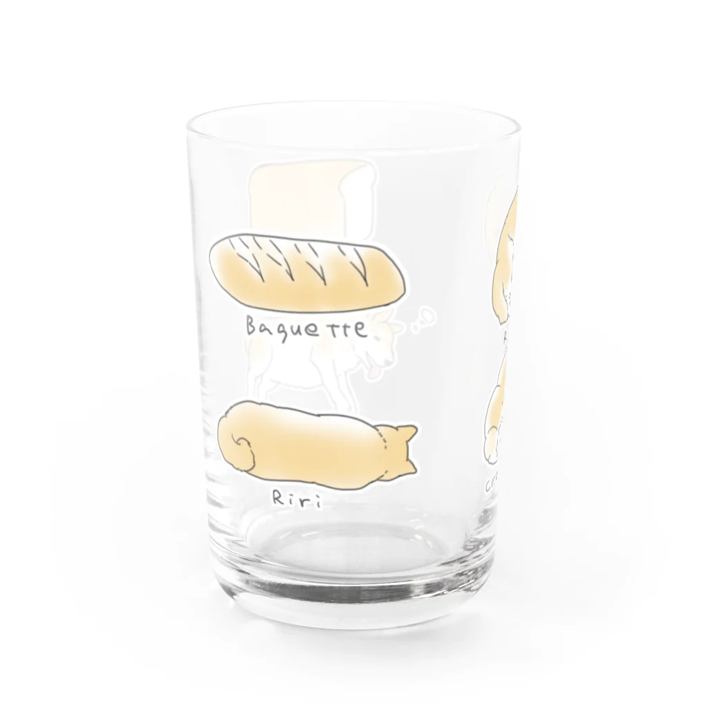 うさぎ王子のしもべのベーカ リリさん Water Glass :left