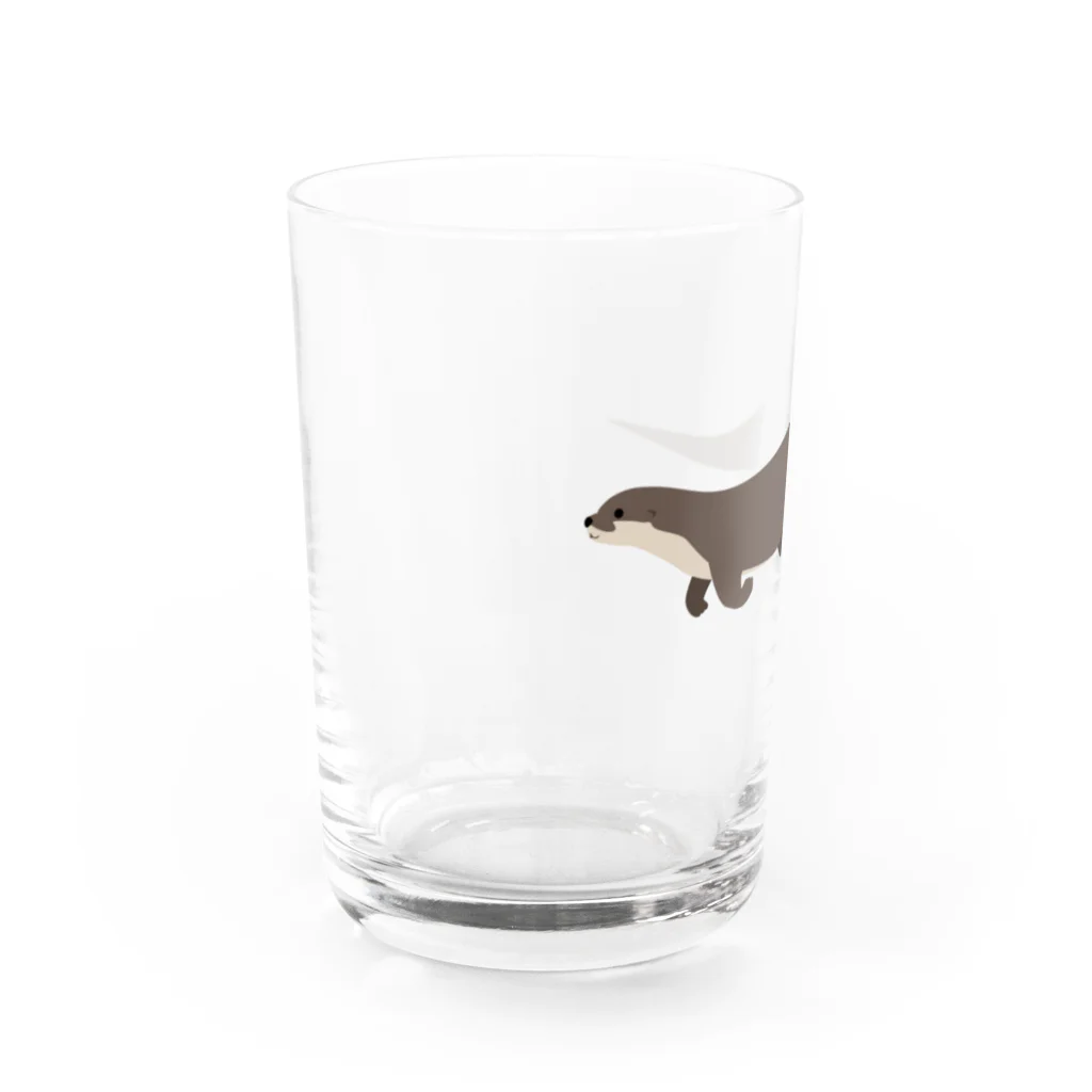 海の仲間たちオフィシャルSTOREのコツメカワウソグッズ Water Glass :left