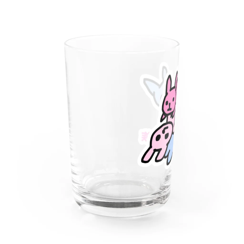 Rabbithumanaspetsの#核家族 Water Glass :left