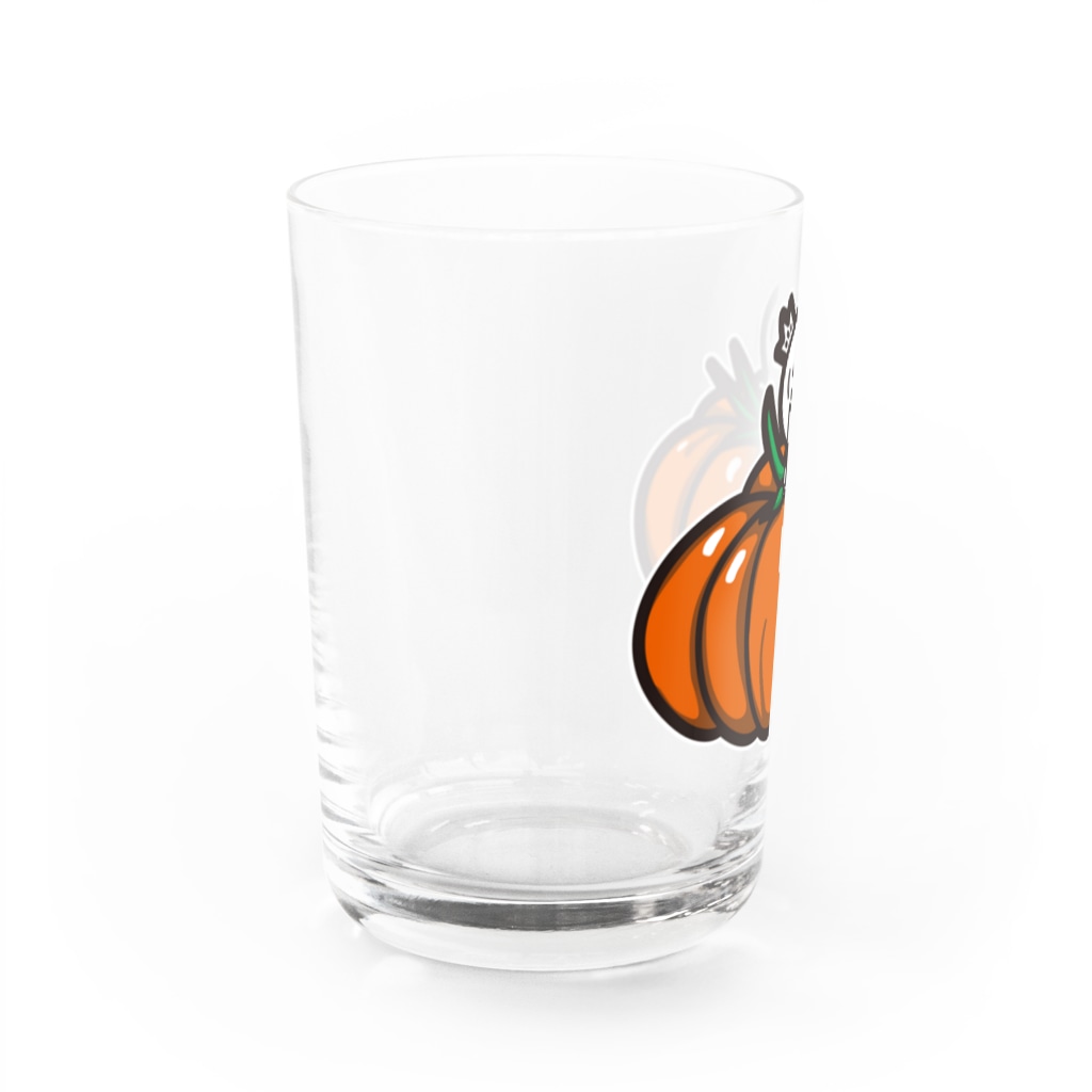 きくのらくがきのフィオレンティーノトマト(菊型トマト)ときく Water Glass :left