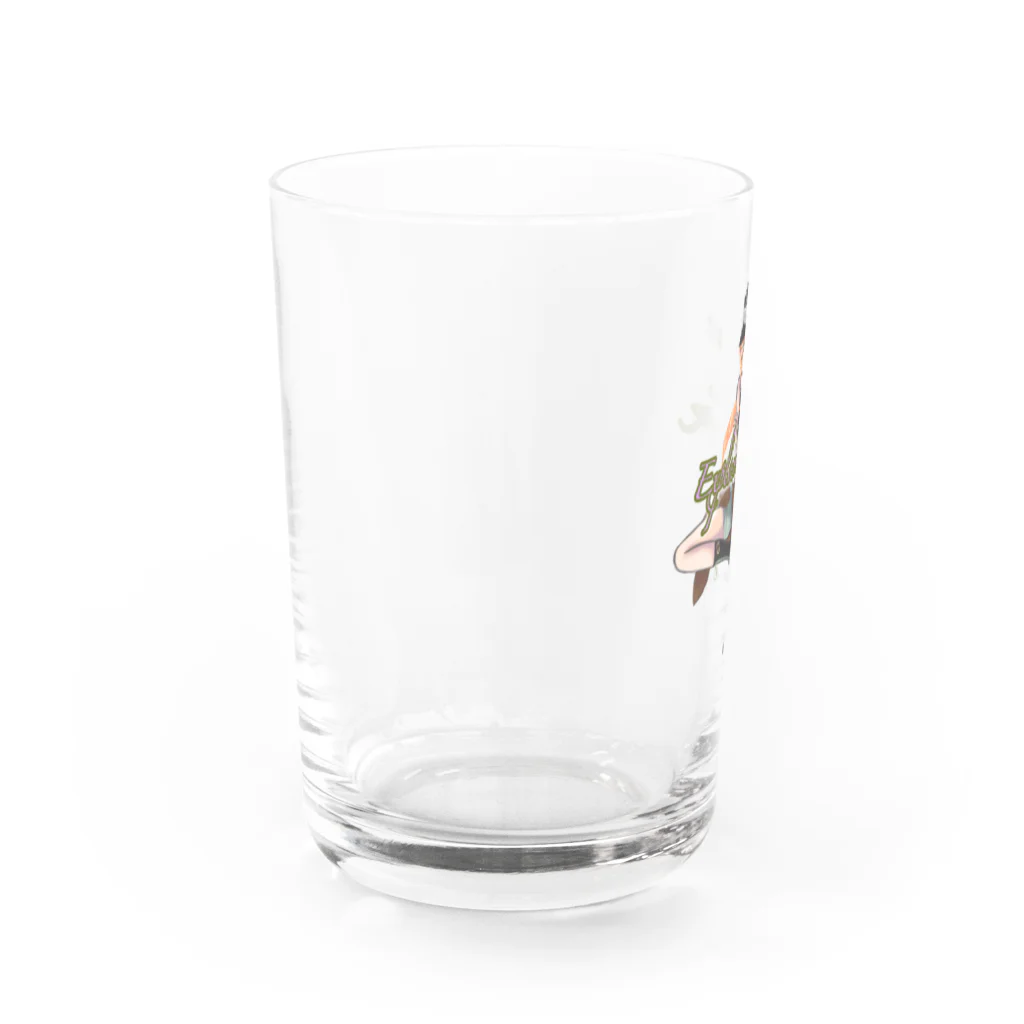 Explosion Tanz Suzuki支店のスチパン好きの道具屋店主「朱」 Water Glass :left