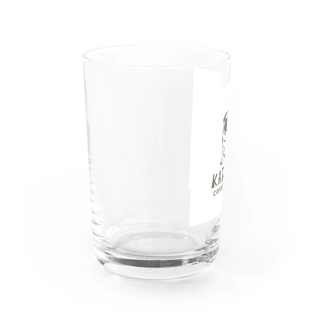 PEACE RIBBONのKATARU COFFEE Water Glass :left