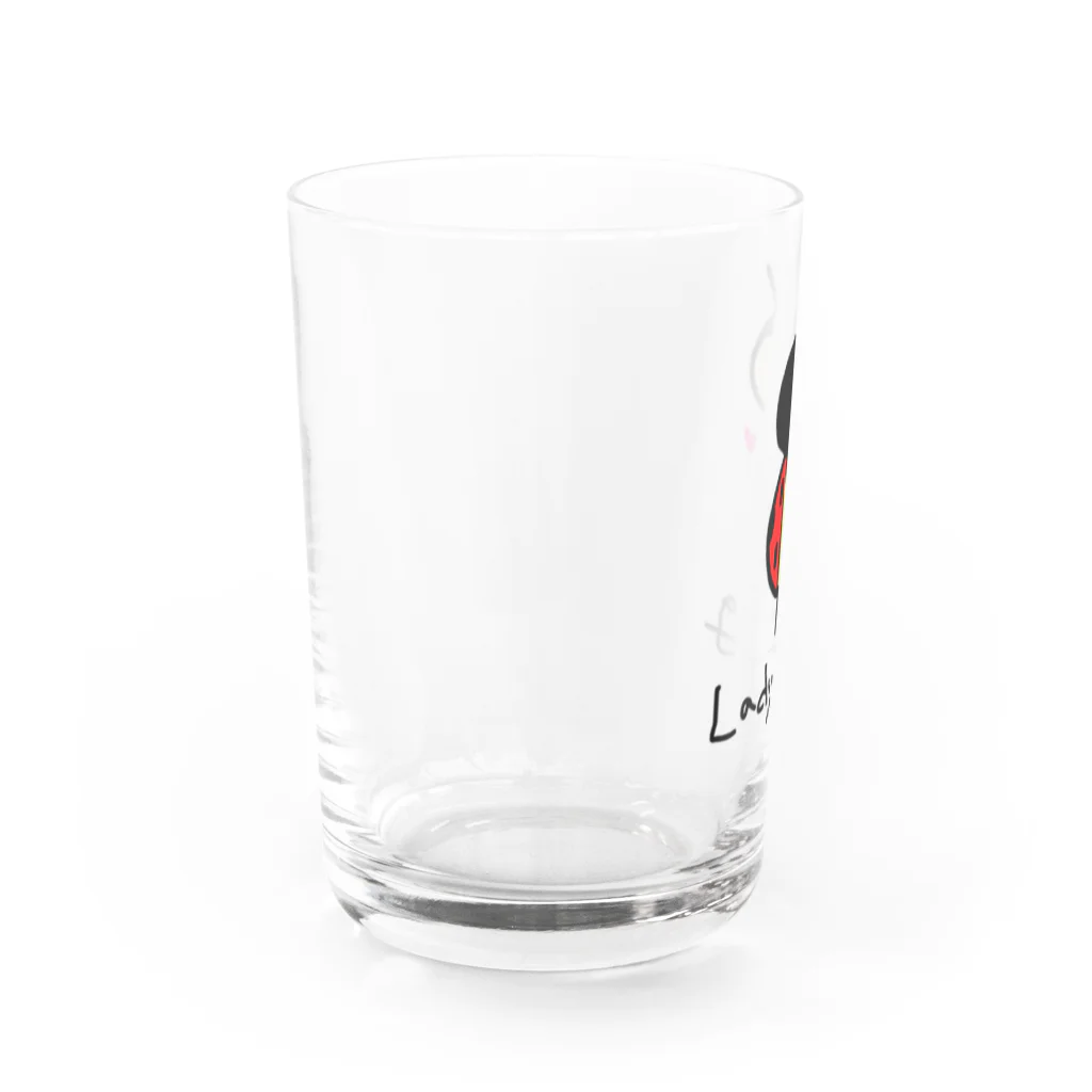 Risa*のれでぃーばぐ Water Glass :left