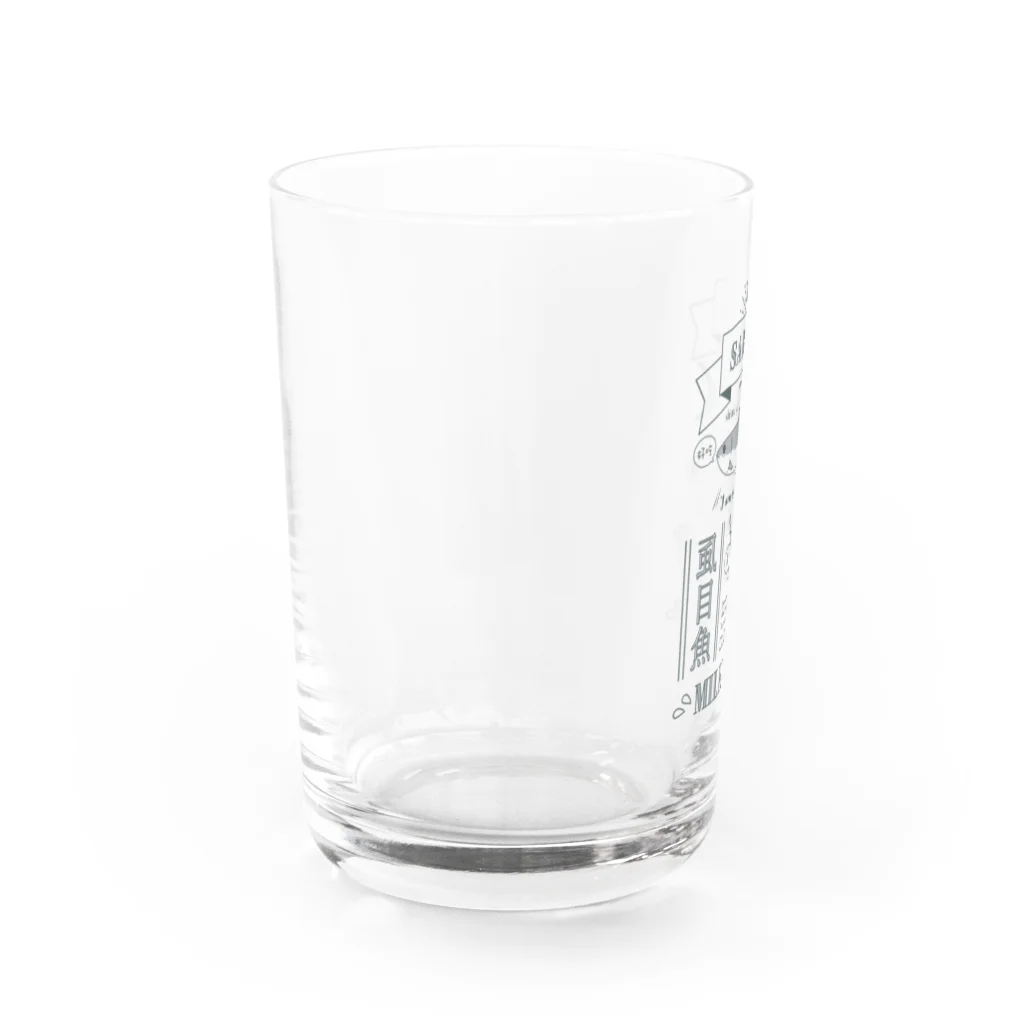 けろのサバヒーおいしい！ Water Glass :left