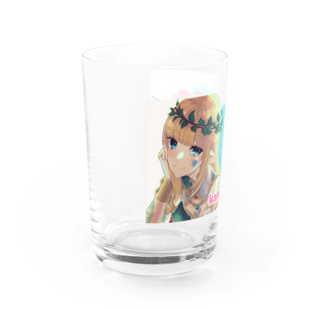 karasu.T.burnham🇯🇵❤️🌏のWWL公式チャリティーグッズ Water Glass :left