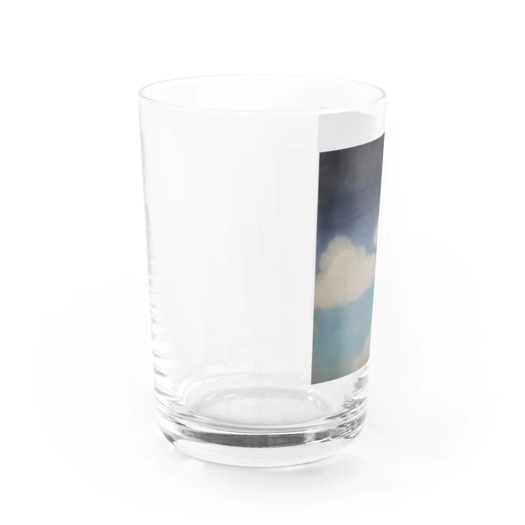 星空 蛍の空 Water Glass :left