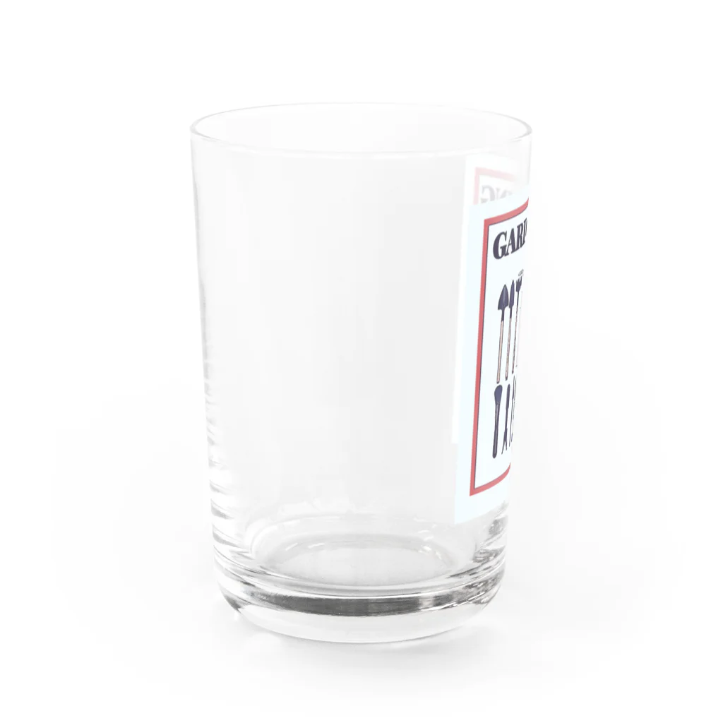 パキポキさんのGARDENING Water Glass :left