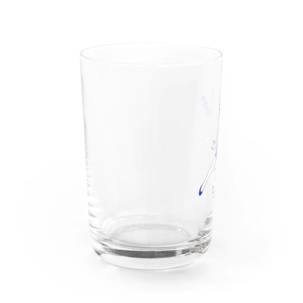 天然自笑軒別館の盆人-BONJIN- Water Glass :left