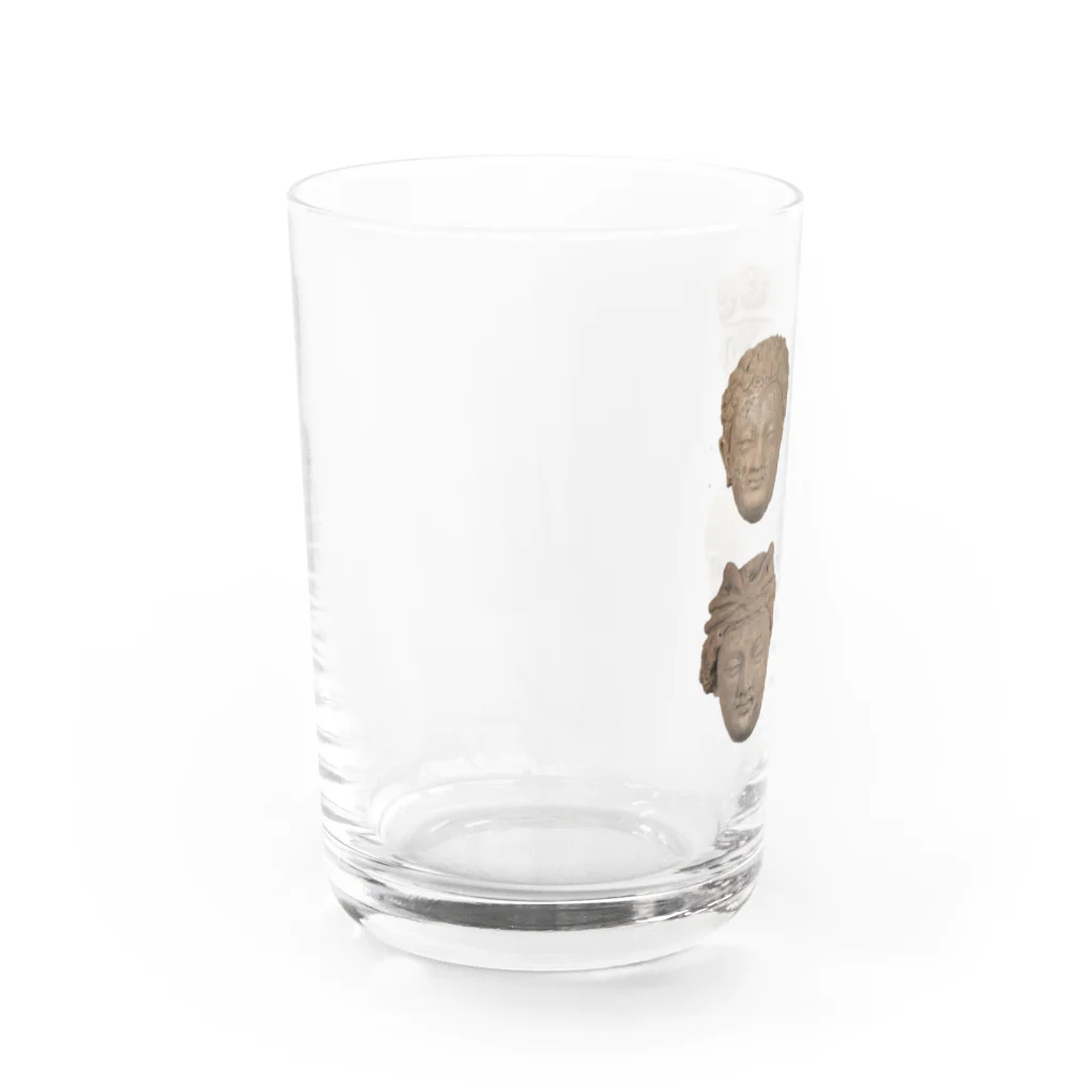 af_buttoの仏頭ズ Water Glass :left