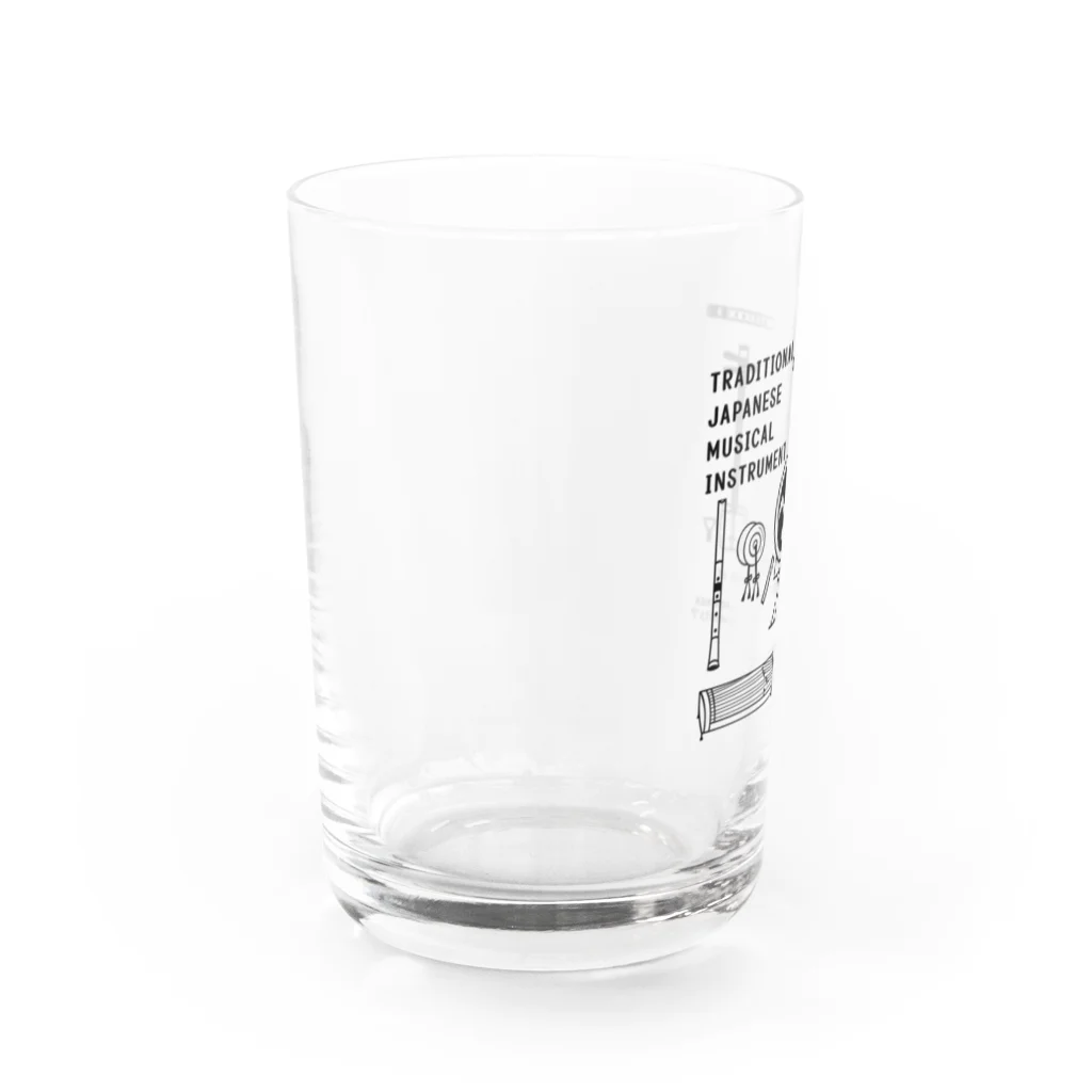 ぺんぎん24の和楽器大集合！(ブラック) Water Glass :left