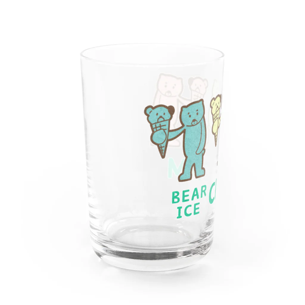 ari designのカラフルアイスクリーム Water Glass :left