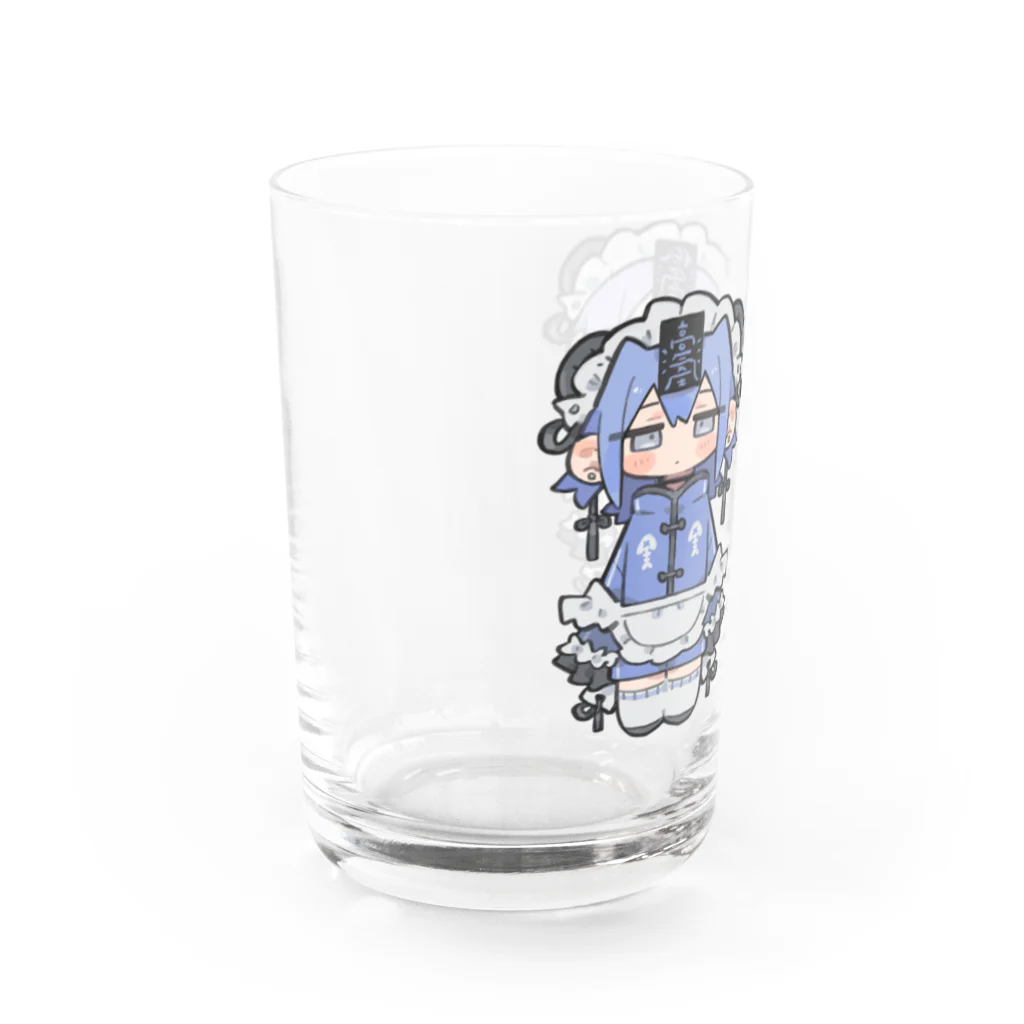 猫さんの気象病のせいかも Water Glass :left