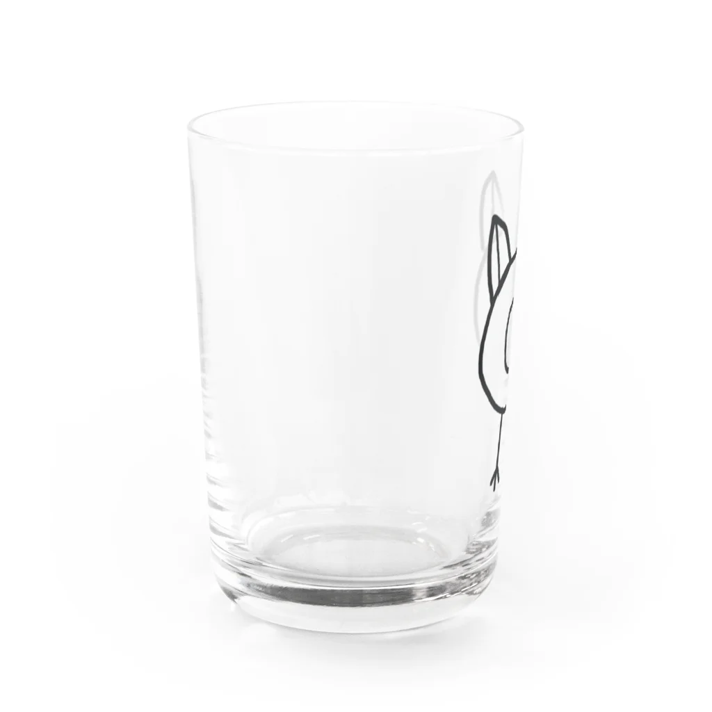 Rikiの猫 Water Glass :left