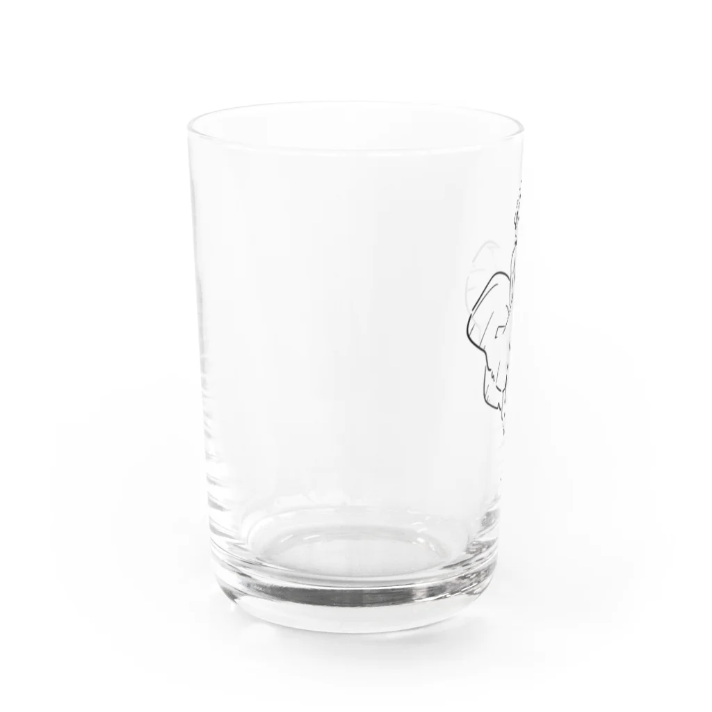 山形屋米店のマリリン・モンロー（Marilyn Monroe) Water Glass :left