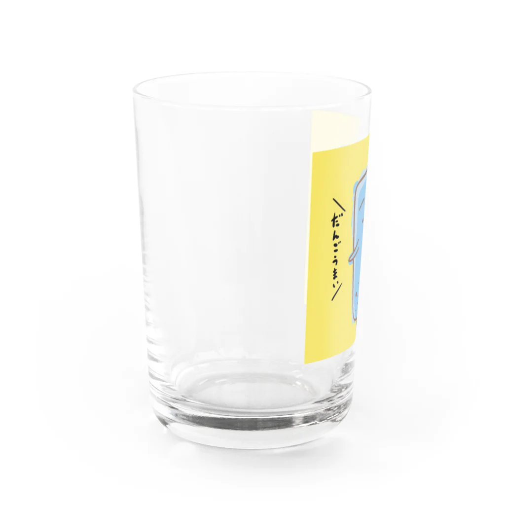 スライムバケツ店のぬりかべスライムー名過家 Water Glass :left