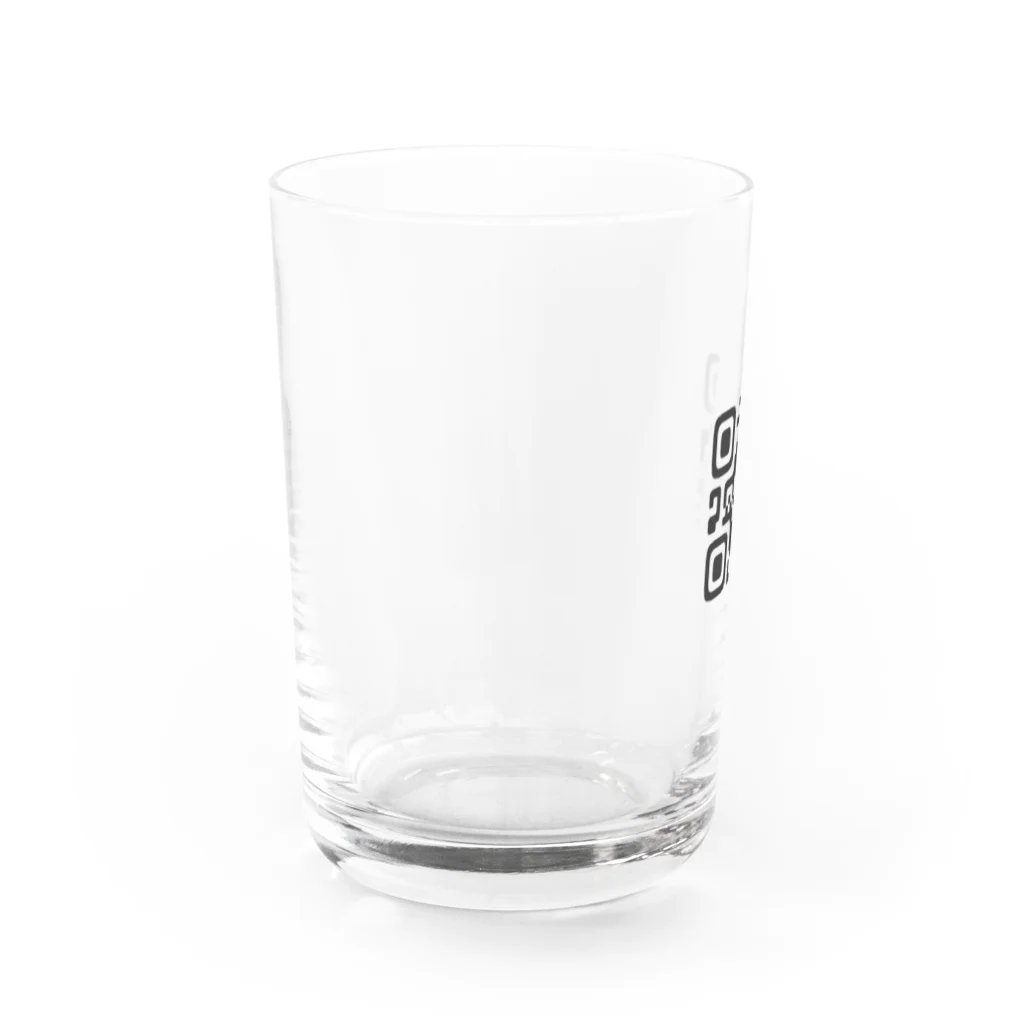320mlのQR Water Glass :left