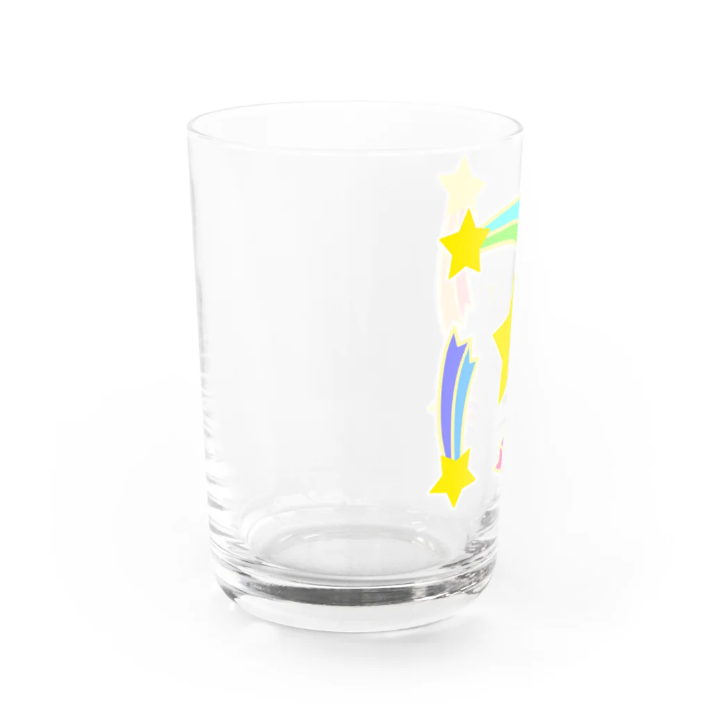 武者小路夕桐の流れ星 Water Glass :left