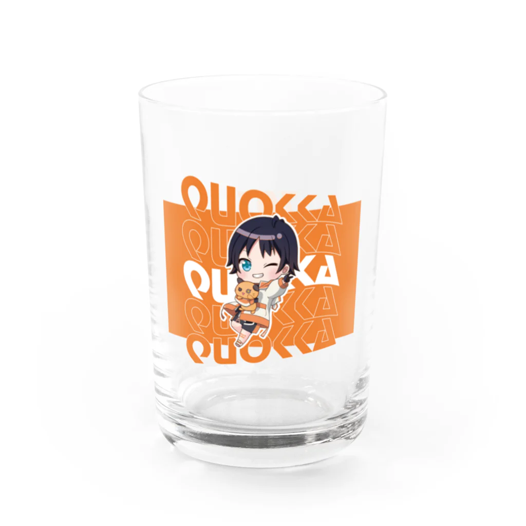 Quokka Channelのクアッカグラス（タイポグラフィー） Water Glass :left